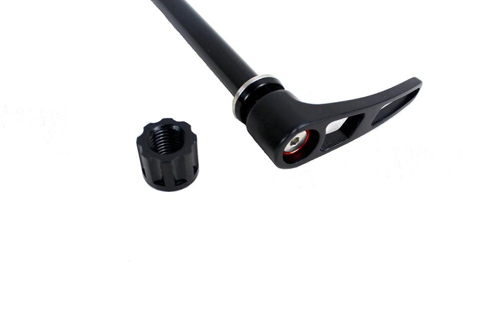 E-steekas 12x148mm MTB steekas spiesjes fietsen lichtmetalen mountain fiets As met borgmoer Draad pitch 1.5 lengte 178 mm