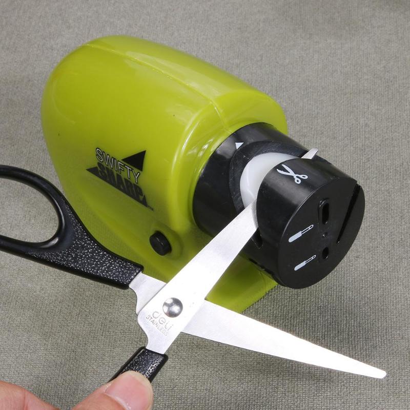 Elektrisk knivslibemaskine skiftende skarp motoriseret knivslibemaskine roterende slibning sten slibeværktøj