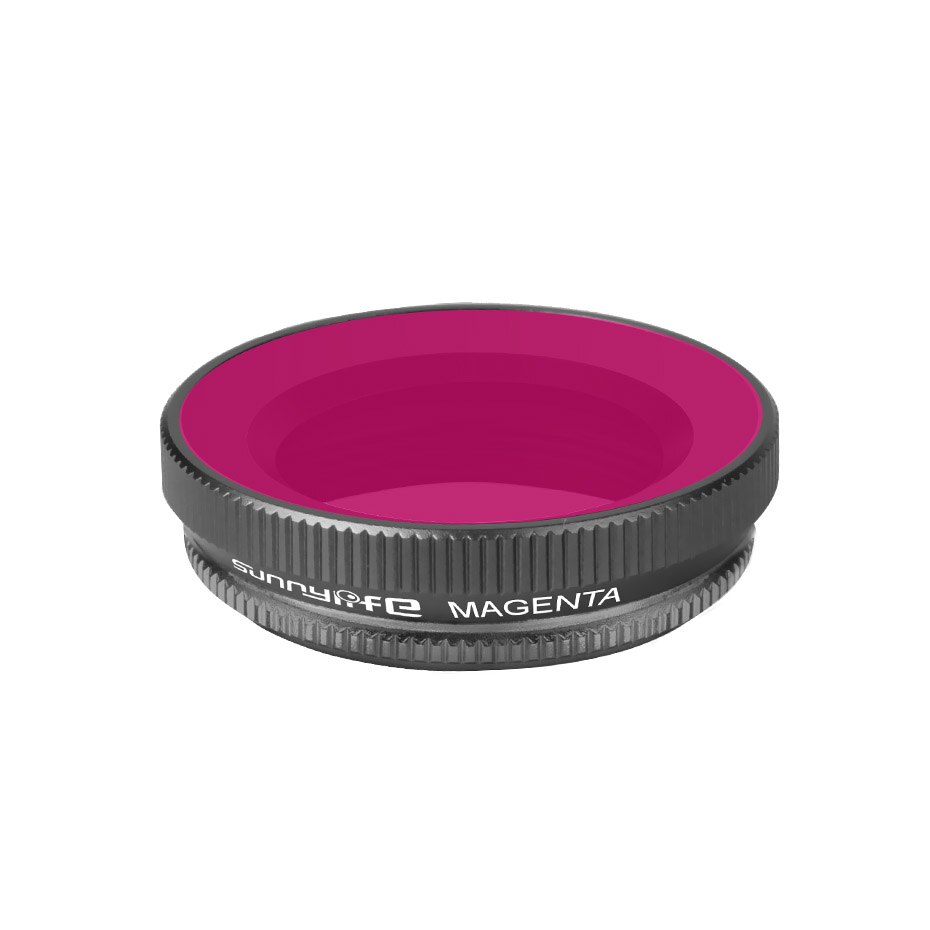 Para OSMO ND-PL ACTION Camera Lens Mergulho Filtro Vermelho Rosa Magenta UV CPL Filtro Set Para DJI Osmo Ação Esporte acessórios da câmera: Magenta