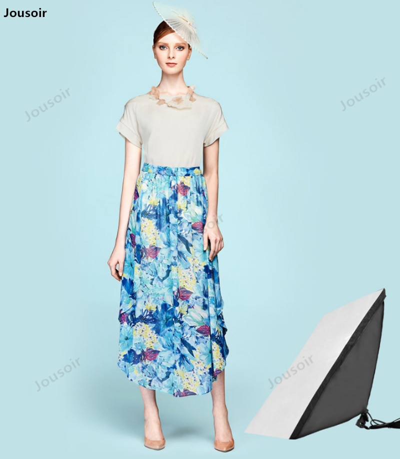 LED softbox set simple small studio product shooting photo photo fill light CD50 T03