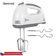 220V Electric Mixer Blender Automatic Food Mixer 7 Speed With 2Egg Beaters 2 Dough Hooks Handheld Mixer Dough Mixer Egg Beater