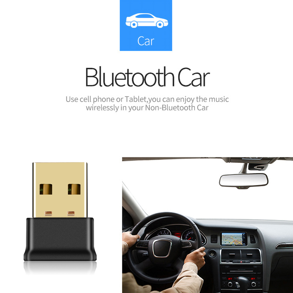 Kebidu V5.0 Mini bluetooth adapter Adapter Realtek USB Receiver Wireless dongle Transmitter For PC Computer Bluetooth converter