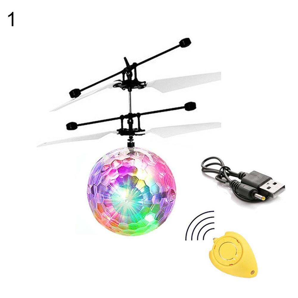 UFO Ball Flying Helicopter Toys Anti-collision Magic Aircraft Mini Induction Drone Electronic Antistress Toy for Boys Kids Adult: 1