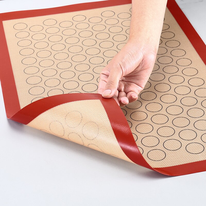 70 Grids Silicone Macaron Baking Mat for Bake Pan Pastry Cookie Non-stick Multifunction Kitchen Baking Tools Sheet Pads