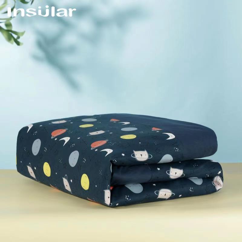 Yinxiuli Baby Cotton Air-Conditioning Quilt To Keep Warm, Children’s Quilt For Kindergarten, Quilt, Removable and Washable