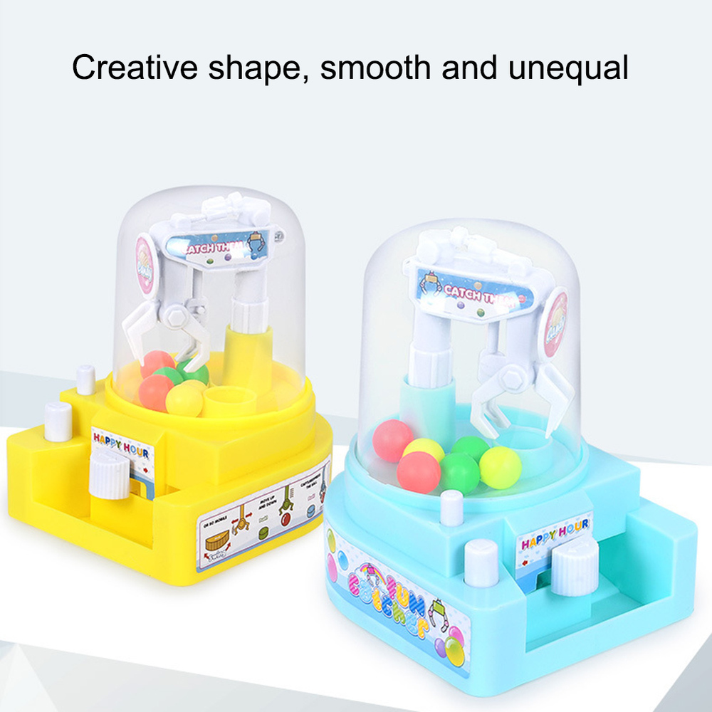 Kids Education Toys Mini Catching Balls Machine Clip Candy Machine Boys Girls Desktop Sport Game Children Toys Birthday