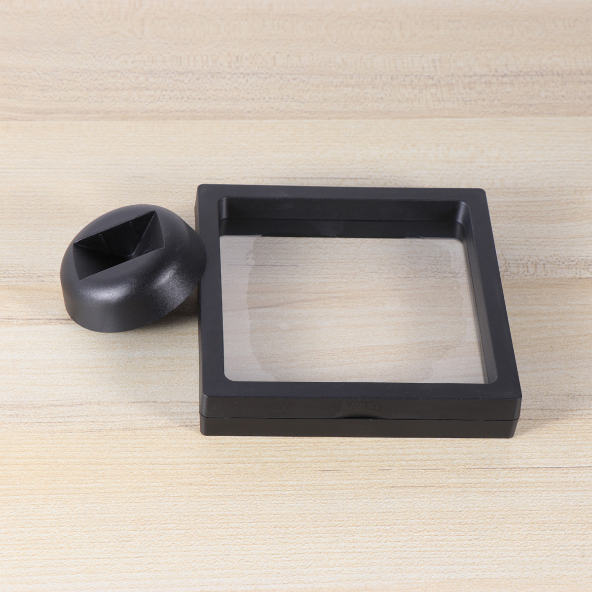 1 Pc Coin Display Stand Thicken Floating Frame Show Case for Bedroom