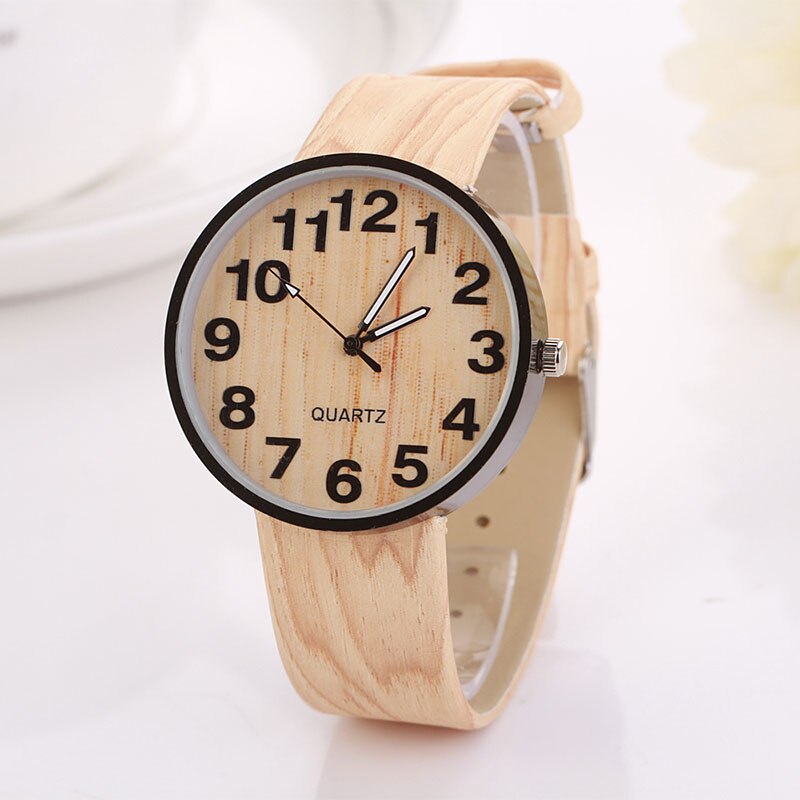nuevos relojes de mujer, relojes de Retro de bambú de madera, relojes de pulsera de cuarzo, reloj para mujer