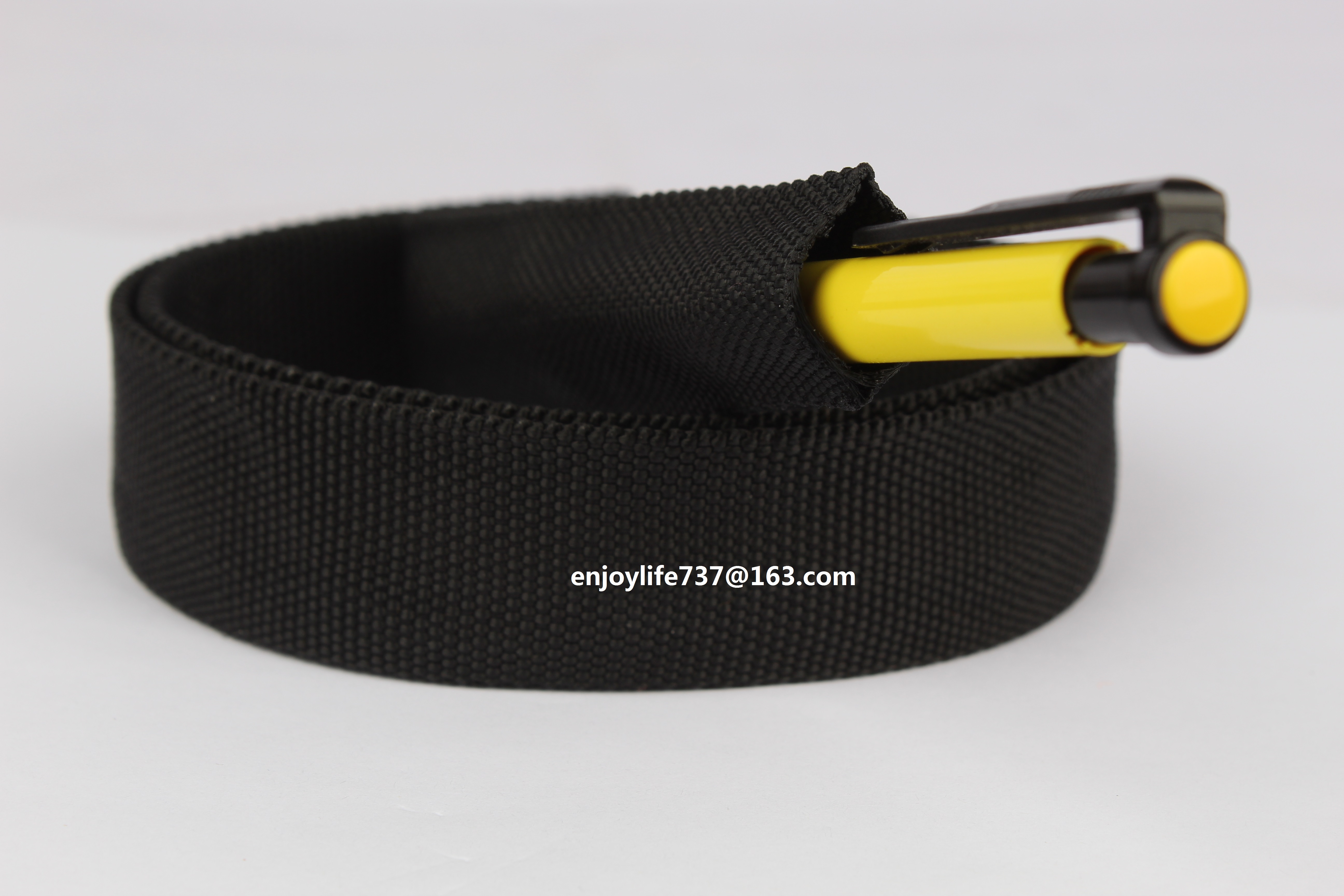 25mm wide special black Hollow tubular PP webbing tape ribbon belt 10 yards a lot