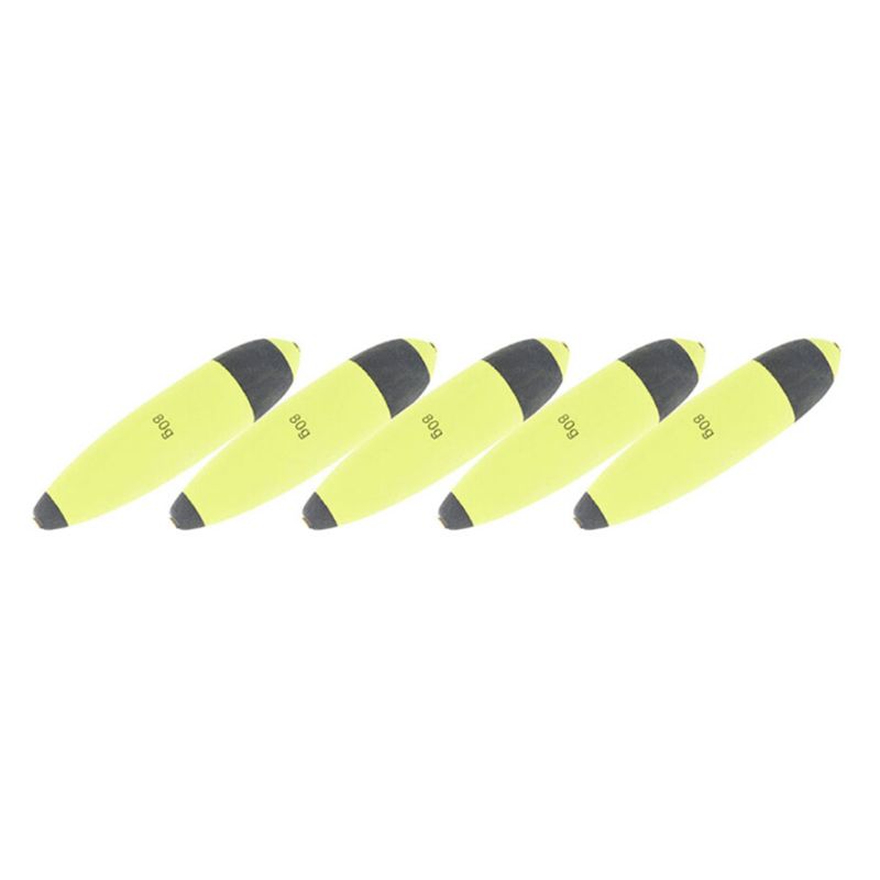 PXPF 5 pcs/pack EVA Foam Bobber Float Floatability Saltwater Fishing Buoys Catfish Pique Floats Live Bait