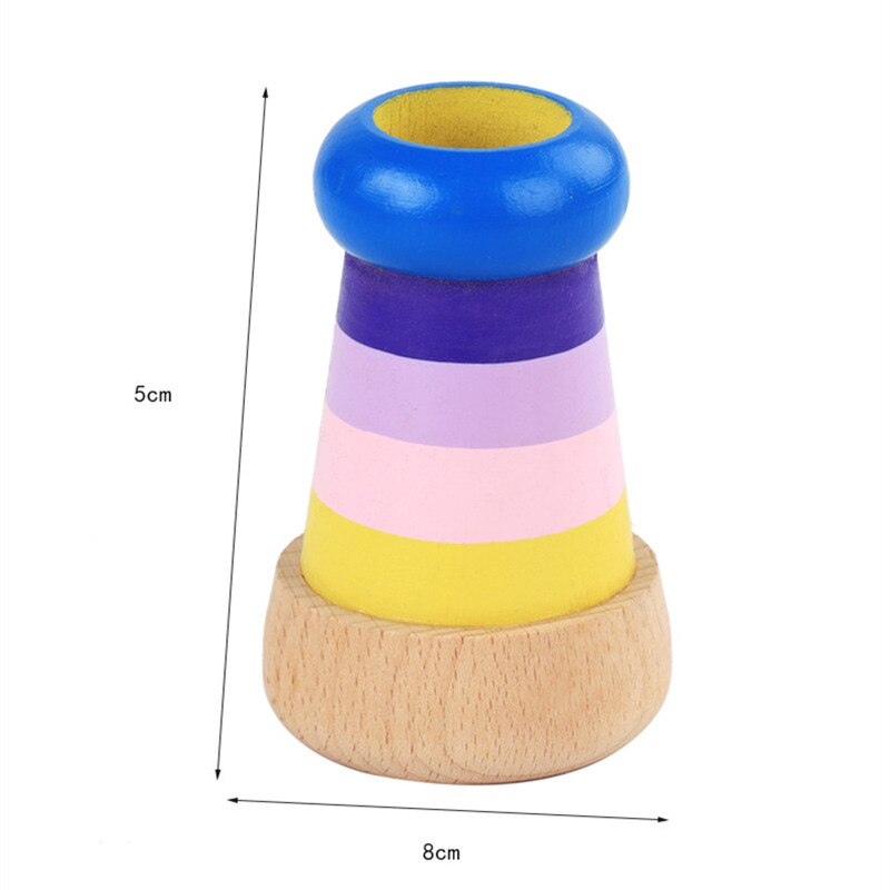 unisex Holz Magische Kaleidoskop Biene Auge Wirkung Multi-prisma Kaleidoskop Pädagogisches Kleinkind Spielzeug