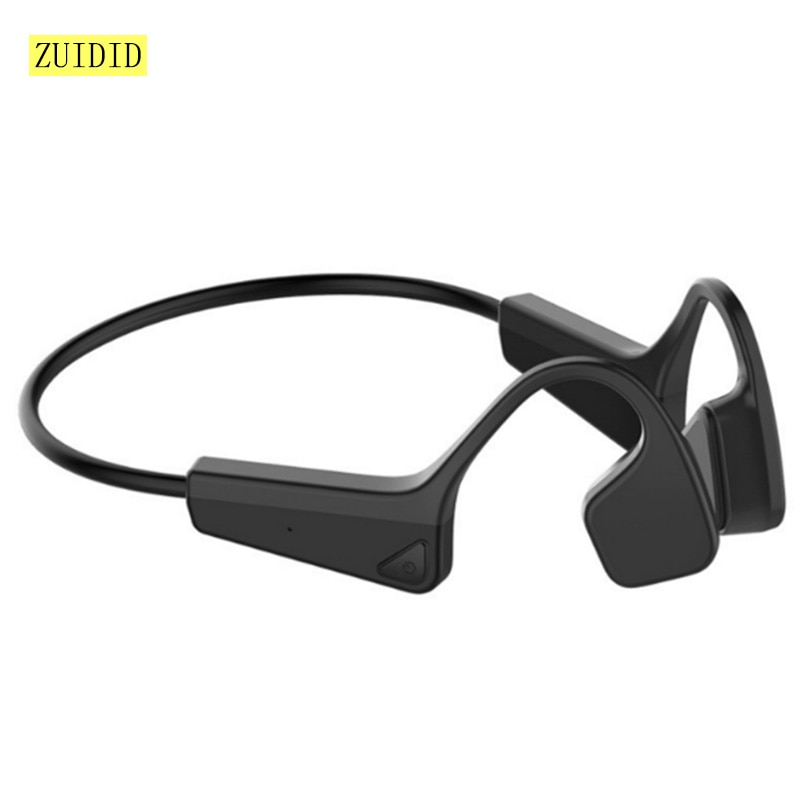 V11 Bluetooth Draadloze Lichtgewicht Beengeleiding Oortelefoon Outdoor Sport Stereo Sensing Waterdichte Headset Met Microfoon