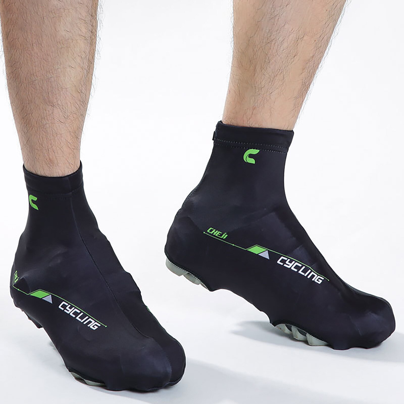 Cycling Shoe Covers Thermal Bike Shoe Covers Waterproof Windproof Warm Man Woman Overshoes Winter Shoe Cover Protector #4