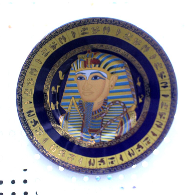 1PC styl egipski ściany wiszące płyty domu dekoracyjne bar dekoracja robić tła naczynia ozdoby ręcznie wykonane