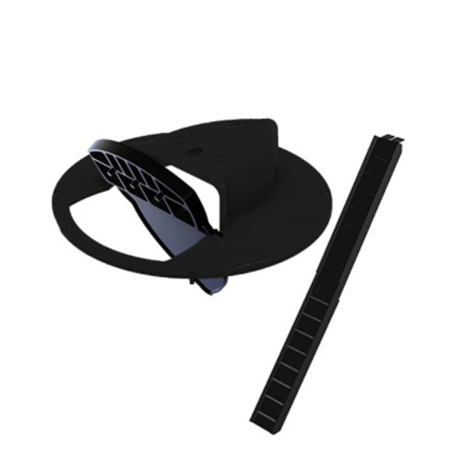 Muizenval Flip en Slide Bucket Lid Muizen Rat Trap voor binnen en buiten Multi Catch Auto Reset: Light Grey