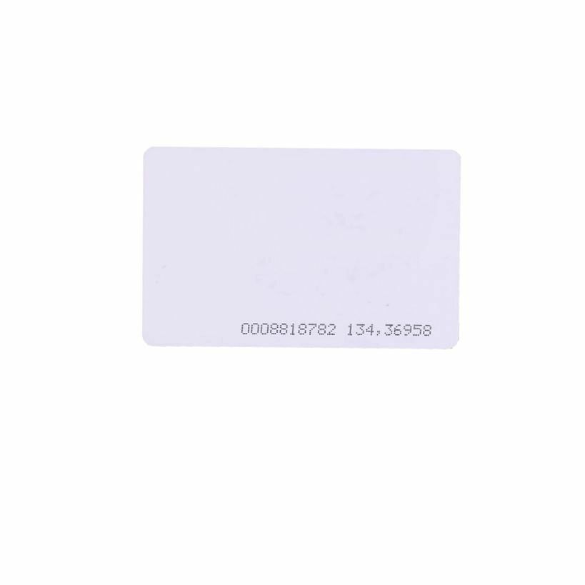 100 STUKS RFID 125 Khz EM4100 TK4100 blank smart card ID Dikke Kaarten EM ID Badge voor Tijdregistratie Systeem: Thin card