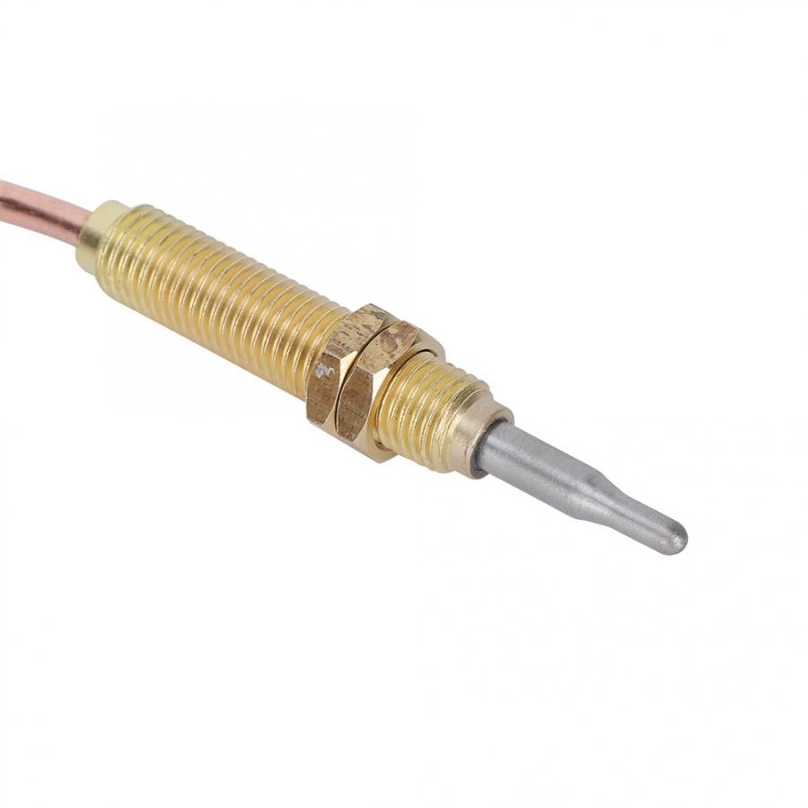 M8 Thread Heating Gas Burner Thermocouple Probe 600mm for Fireplace BBQ Grill Cable Thermocouple Oven Temperature Sensor