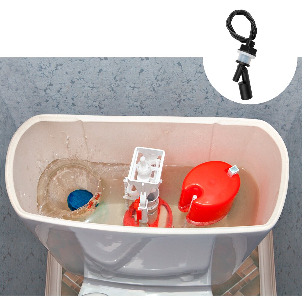 6Pcs 220V Liquid Level Sensor 3/8Inch Thread Water Tanks Horizonal Install Water Tank Float Switch,Normal Open/Normal Close