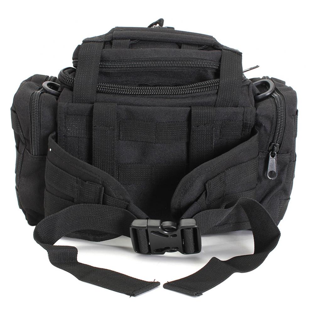 Fishing Tackle Bag Pack Waist Shoulder Waterproof Box Reel Lure Gear Storage