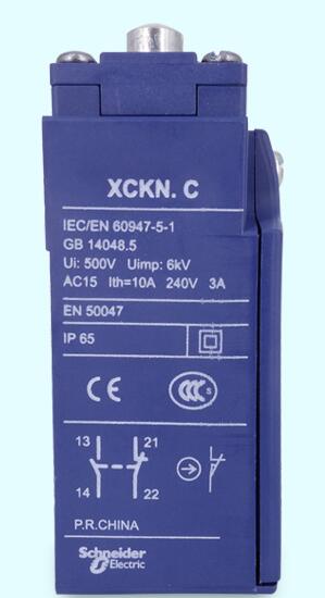 XCKN.C XCKN2110P20C XCKN2110P20 Limit switch XCKN - metal end plunger - 1NC+1NO - snap - M20
