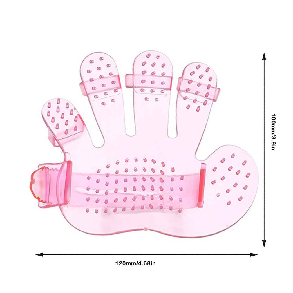 Pet Five Finger Bathing Massage Comb Cute Portable Dog Paw Massage Brush Multifunctional Beauty Comb