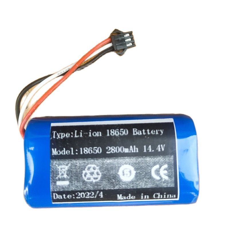 Aspirapolvere robot a batteria agli ioni di litio da 2800mAh nuovo 18650 per Deik MT820