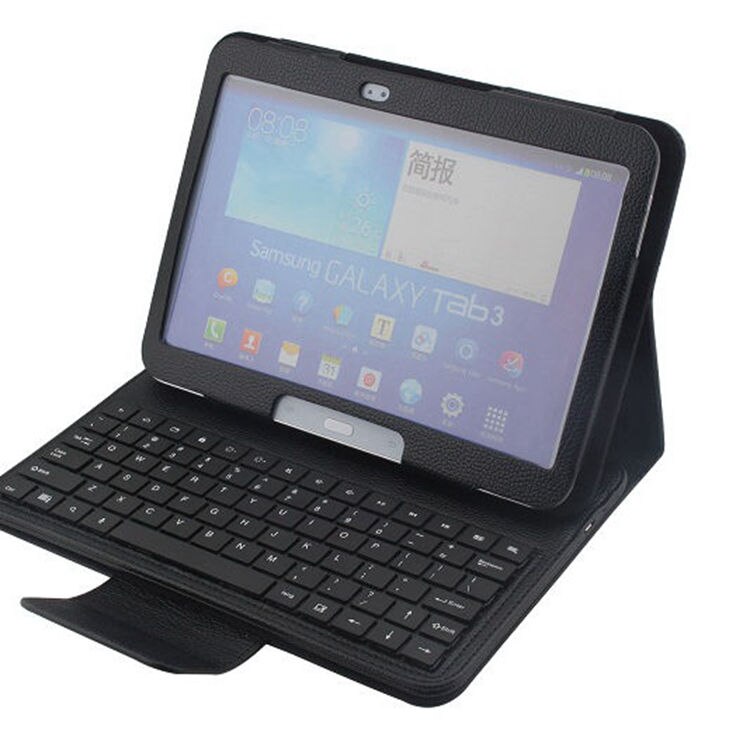 Clavier amovible sans fil avec étui pour tablette, pour Galaxy Tab3 10.1 P5200 P5210 T530 T531 T535