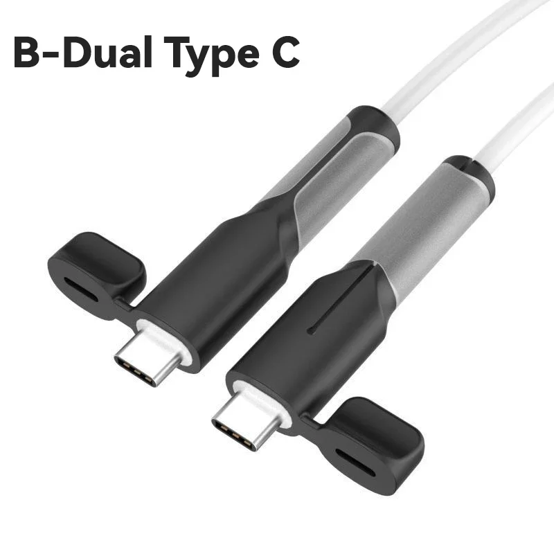 Enrouleur de câble de chargeur en Silicone souple, protecteur USB Type C, manchon de protection Anti-rupture pour Xiaomi Huawei OPPO VIVO, couverture de ligne de données: Black / 25cm