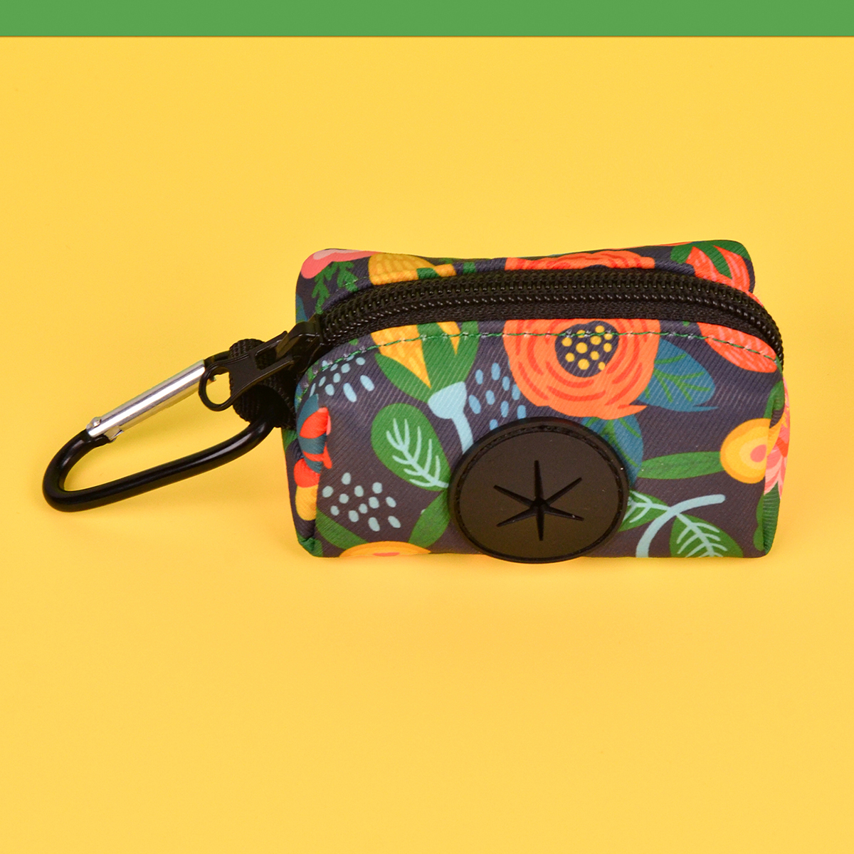 Support de sac de caca pour chien, imprimé arc-en-ciel, à la , pour fixation de laisse de chien (sans sac de caca ni laisse): MULTI