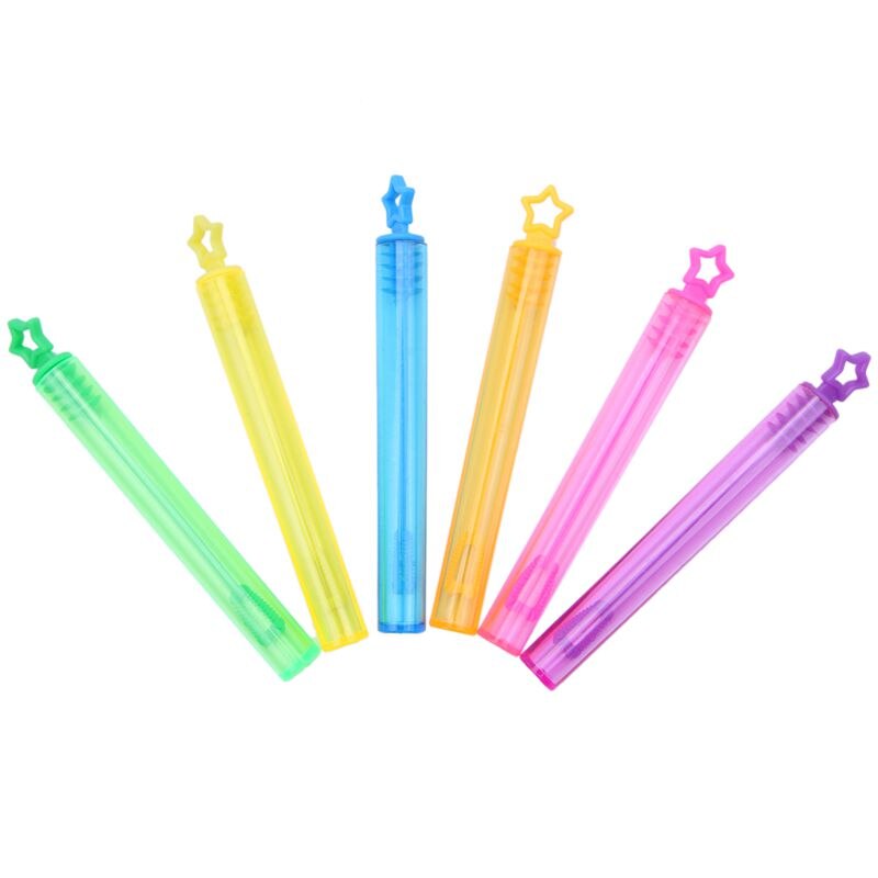 24 Pcs Kinderen Outdoor Zeep Bubble Flessen Speelgoed Birthday Party Wedding Xmas Decoraties Kleur Liep