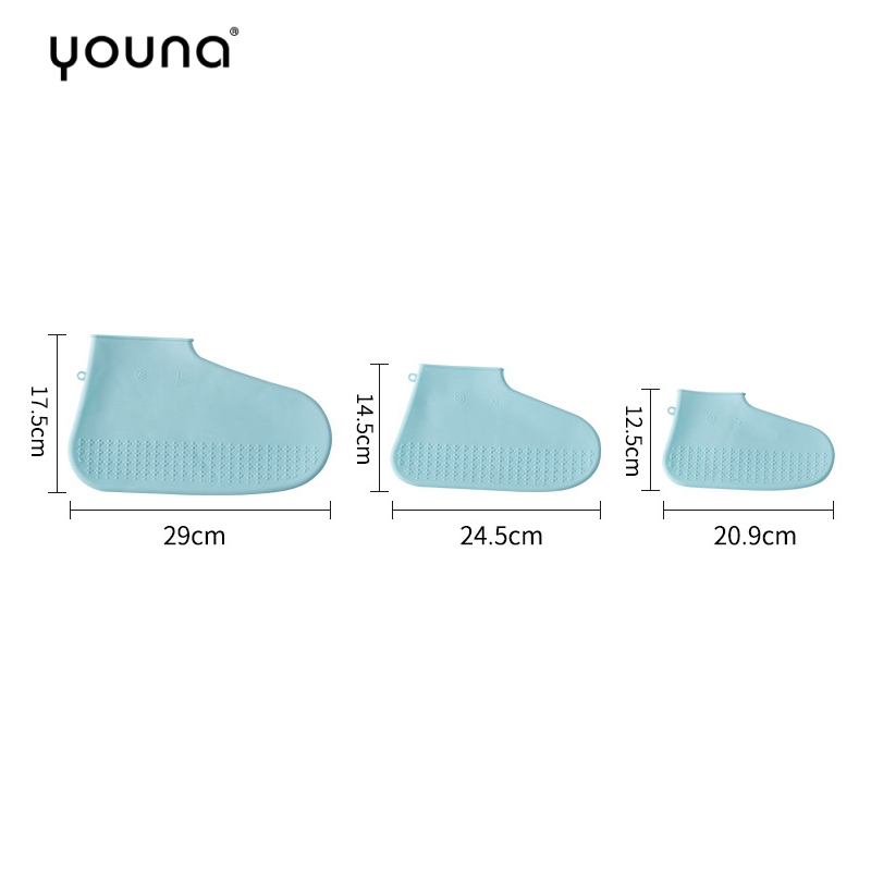 Herbruikbare Outdoor Schoen Cover Antislip Waterdichte Siliconen Sneakers Accessoires Cover Dikke Slip Regendicht Regen Laarzen