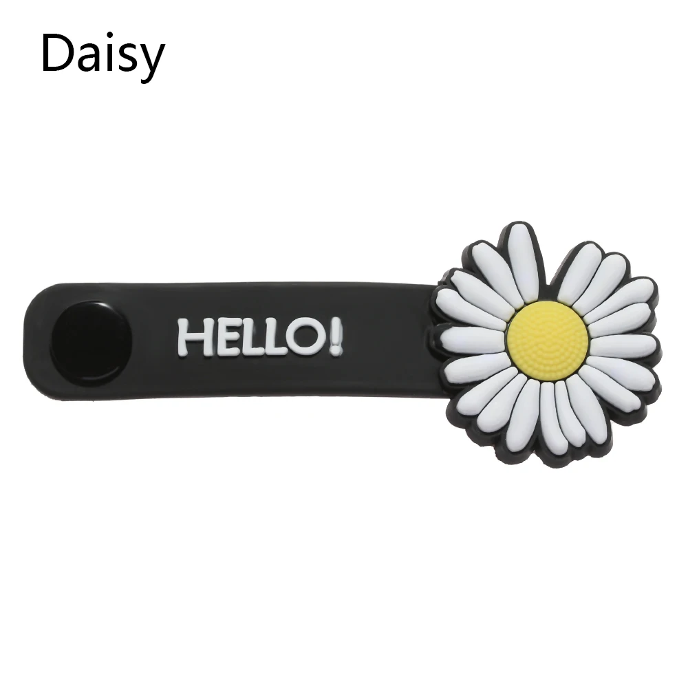 Silikon Kabel Wickler Kabel Organizer Lesezeichen Daten Linie Schutz Clip Multi-funktion Obst Blume Wickler Kopfhörer Lagerung: Blau