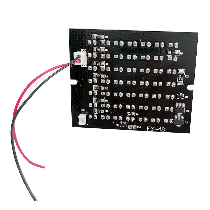 940NM Invisible illuminator infrared 60 Degree 48 LED IR Lights PCB DC12V for CCTV Security 940nm IR Camera