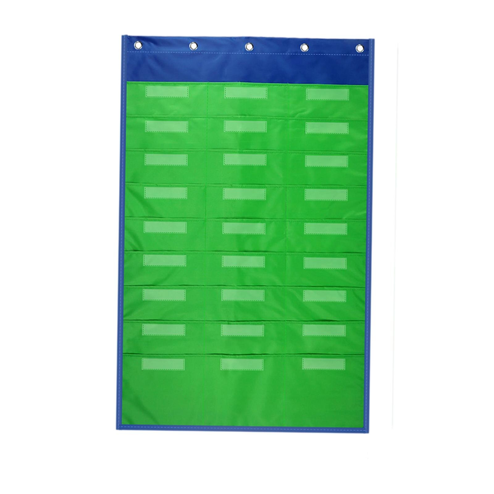 Wall Storage Pocket Charts 27 Pocket File Folder Organizer Door Hanging File Organizer for Classroom School Office Home
