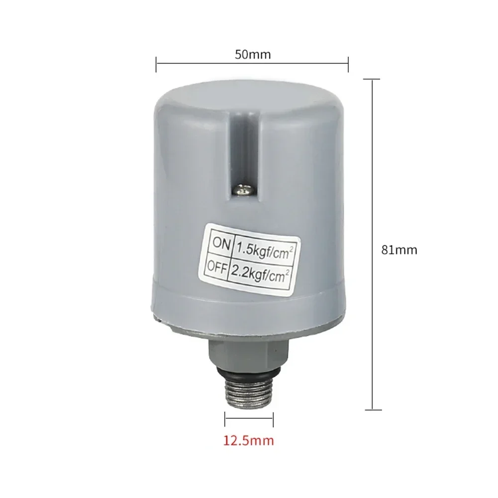 1 Stück Wasserpumpe automatische Drucksc halter steuerung für verschiedene Wasserpumpen automatische Wasserpumpe Drucksc halter Werkzeug teile: Brown