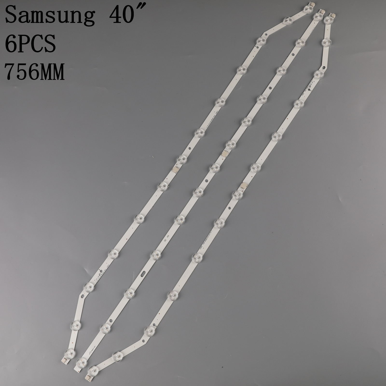 3 stk led baggrundslys strip 13 lampe til samsung 40 '' tv  d3ge-400 smb -r3 d3ge-400 sma -r2 ue40 h 6203aw ue40 h 6203ak lm41-00001v