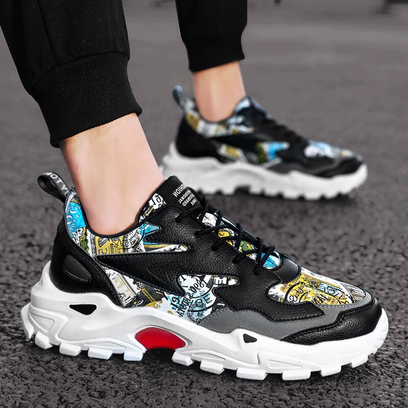 Summer Sneakers for Men Comfortable Outdoor Non-slip Men Casual Shoes Summer Outdoor Trend Flats Shoes Zapatos