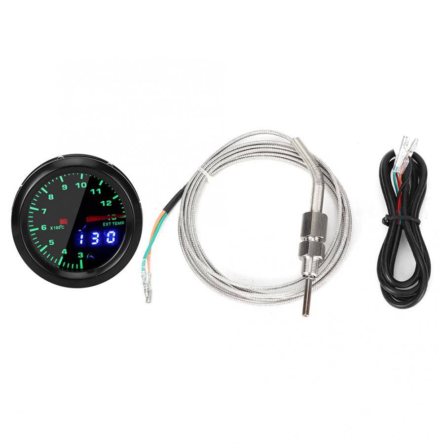 2in Universal Exhaust Temperature Gauge Meter Pointer Digital LED Display car accessories exhaust meter