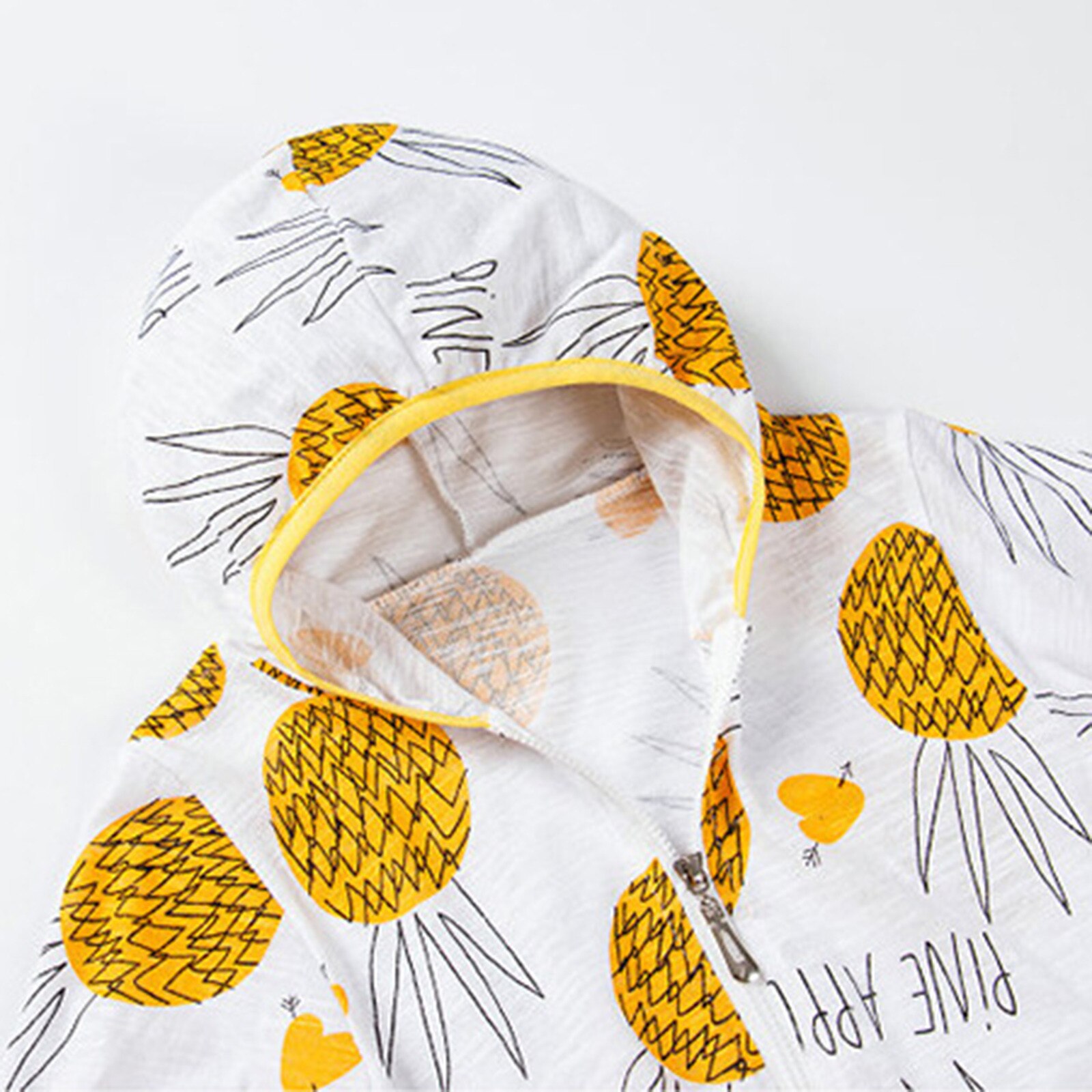 Summer Style Toddler Kids Boys Girls Cartoon Sunscreen Jackets Hooded Outerwear Zipper Coats Vogue Sun Protection Clothing