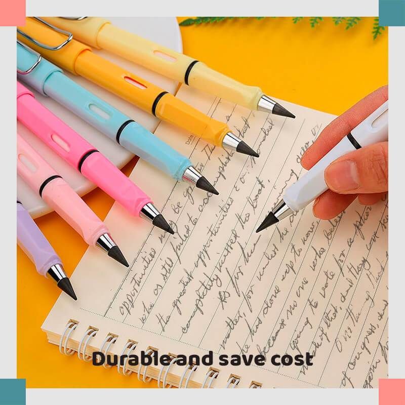 Stylish Replacable Inkless Pencil Portable Inkless Pencil Erasable Signing Pen Reusable Everlasting Pencil No Sharpening