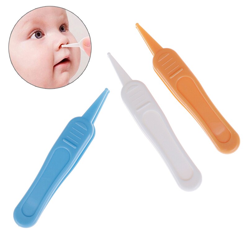 2 stk / lot sikkerhed sikker pleje spædbarn øre næse navle nyfødte plast pincet pincet pincet