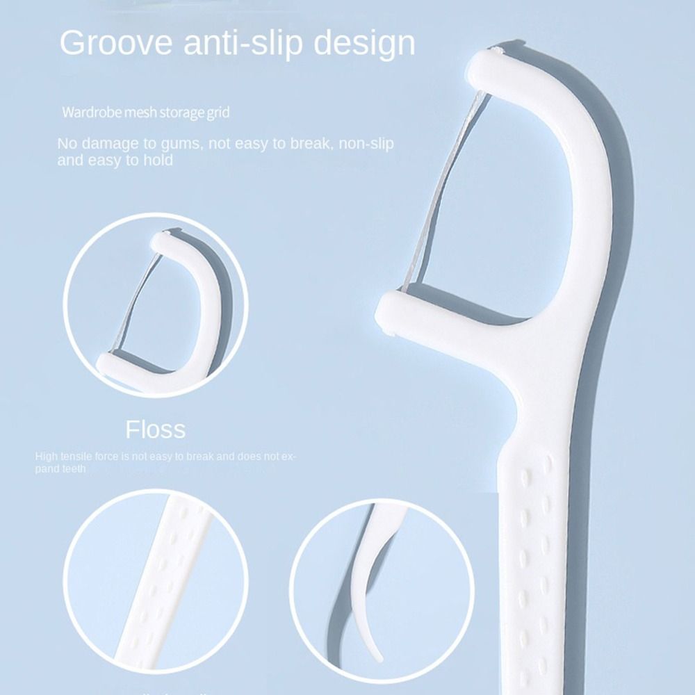 Tandenstokers Organizer met 12 Stuks Tanden Bleken Tanden Bleken Stok Floss Pick Dispenser Tanden Floss Opbergdoos Automatische Case