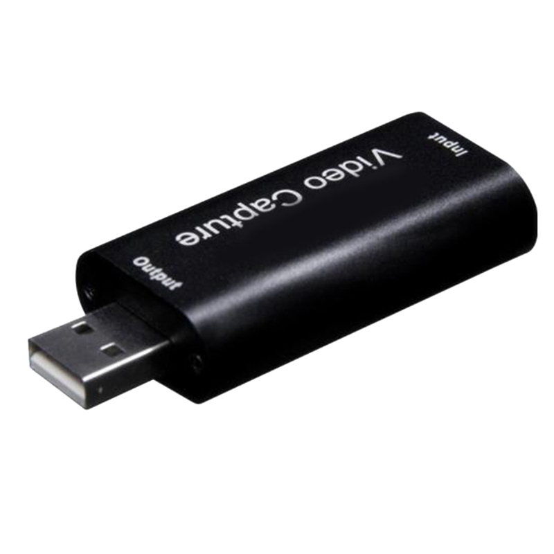 Capture Card USB2.0 HDMI-Compatible Capture Card HDMI-Compatible 4K Video Capture Card Live Recording Box Supports OBS: Default Title