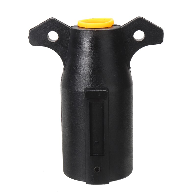 1pc 7 Pin Plug Round Male Metal Caravan Trailer Electric Trailer Brakes Truck Towing Electric Plug Connector Lighting Board Plug