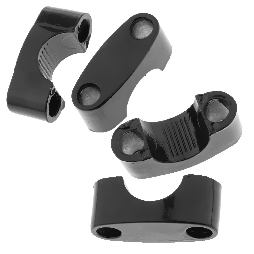 1 par 22mm motorcykel håndtag bar spejl mount holder klemme adapter universal pasform til de fleste motorcykler atv