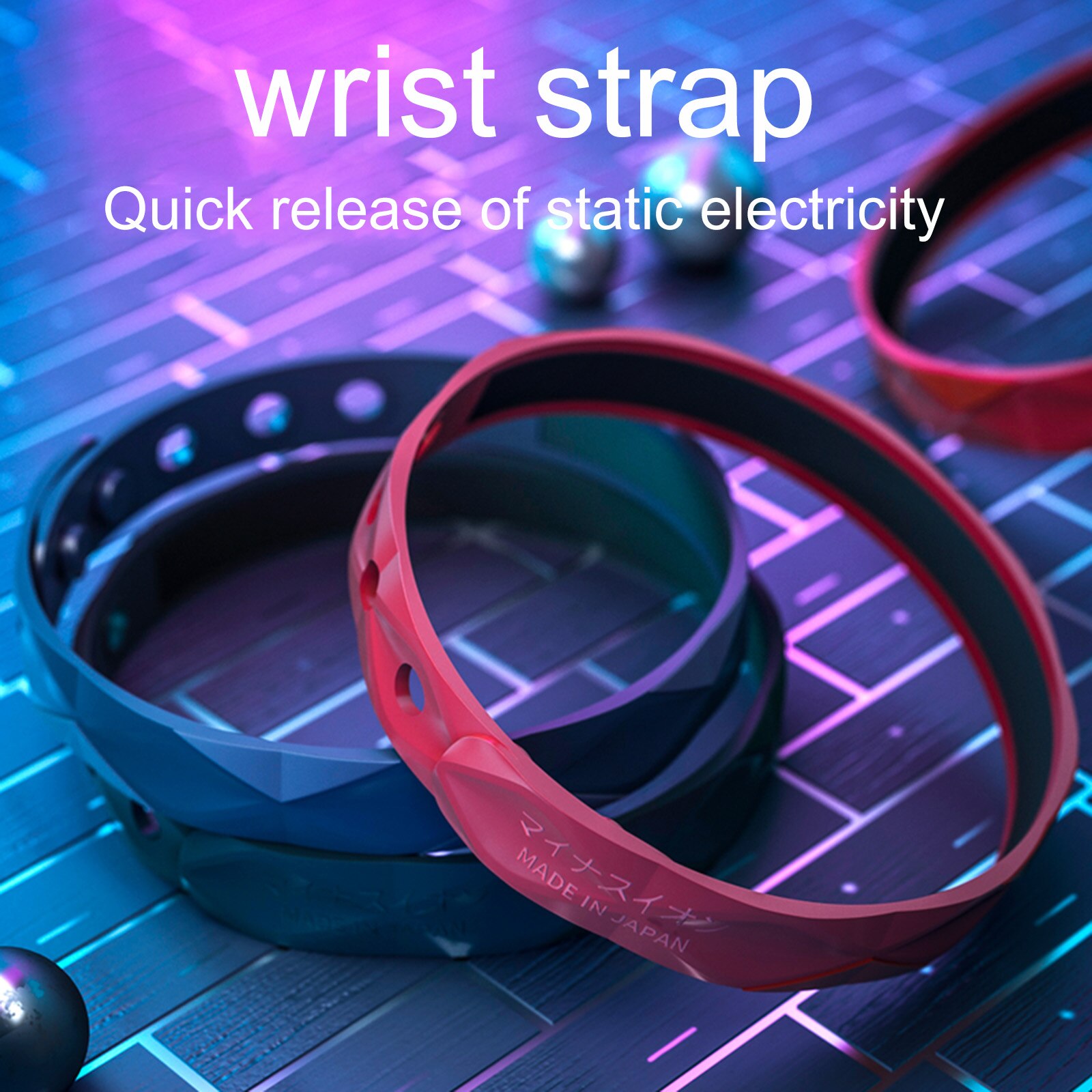 Volwassenen Armband Anti-Statische Siliconen Armband Hand Chain Pols Band Pols Accessoires Voor Vrouwen Mannen