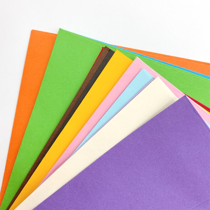 Lot de 10 jolies enveloppes en papier Kraft, petites enveloppes décoratives, couleurs acidulées
