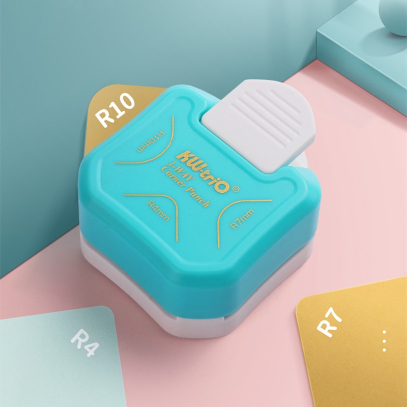 Hörnstans rundare  r4/7/10 pappersstansar kort foto hörnklippare hantverk klippbok för gör-det-själv