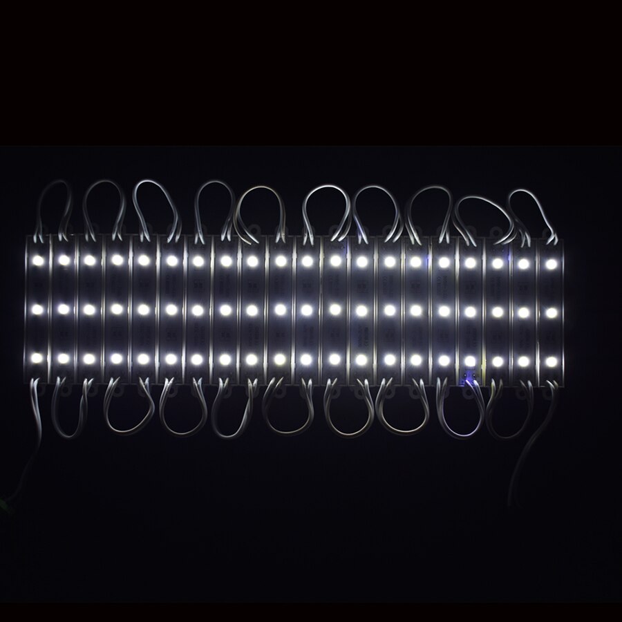 20 stks/partij IP65 Waterdichte DC12V 5050 3LEDs LED Module reclame lamp LED Modules LED backlight voor mini teken en letters