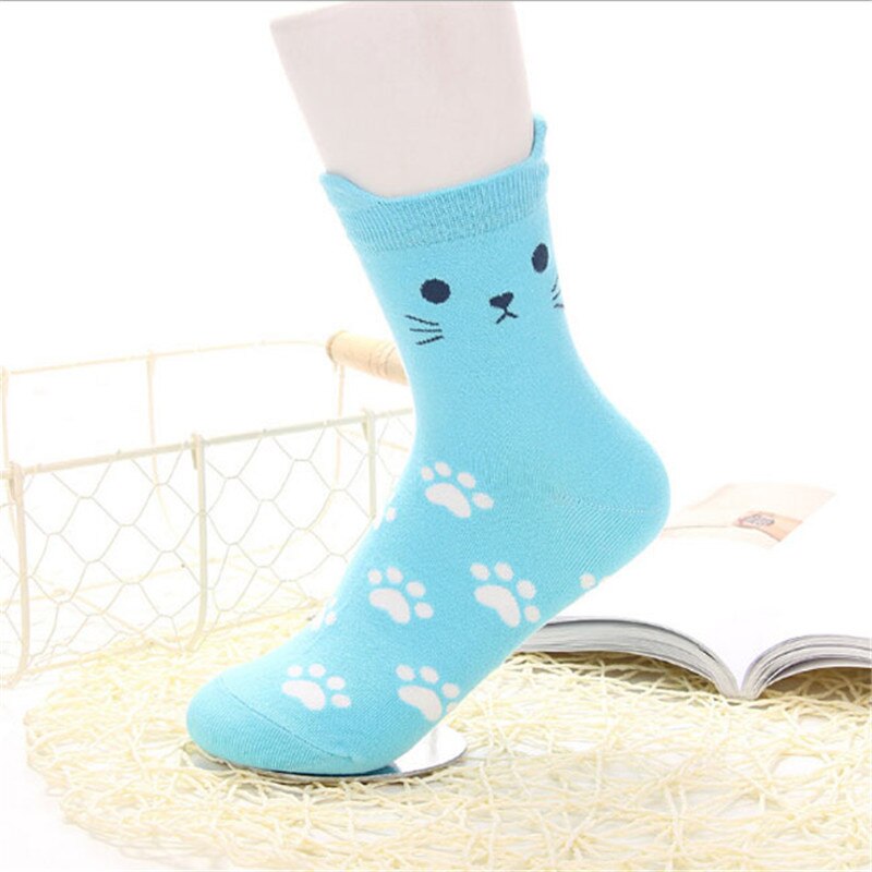 Cute Animal Cotton Socks - Patchwork Pattern - Unisex Boat Socks for Girls & Kids
